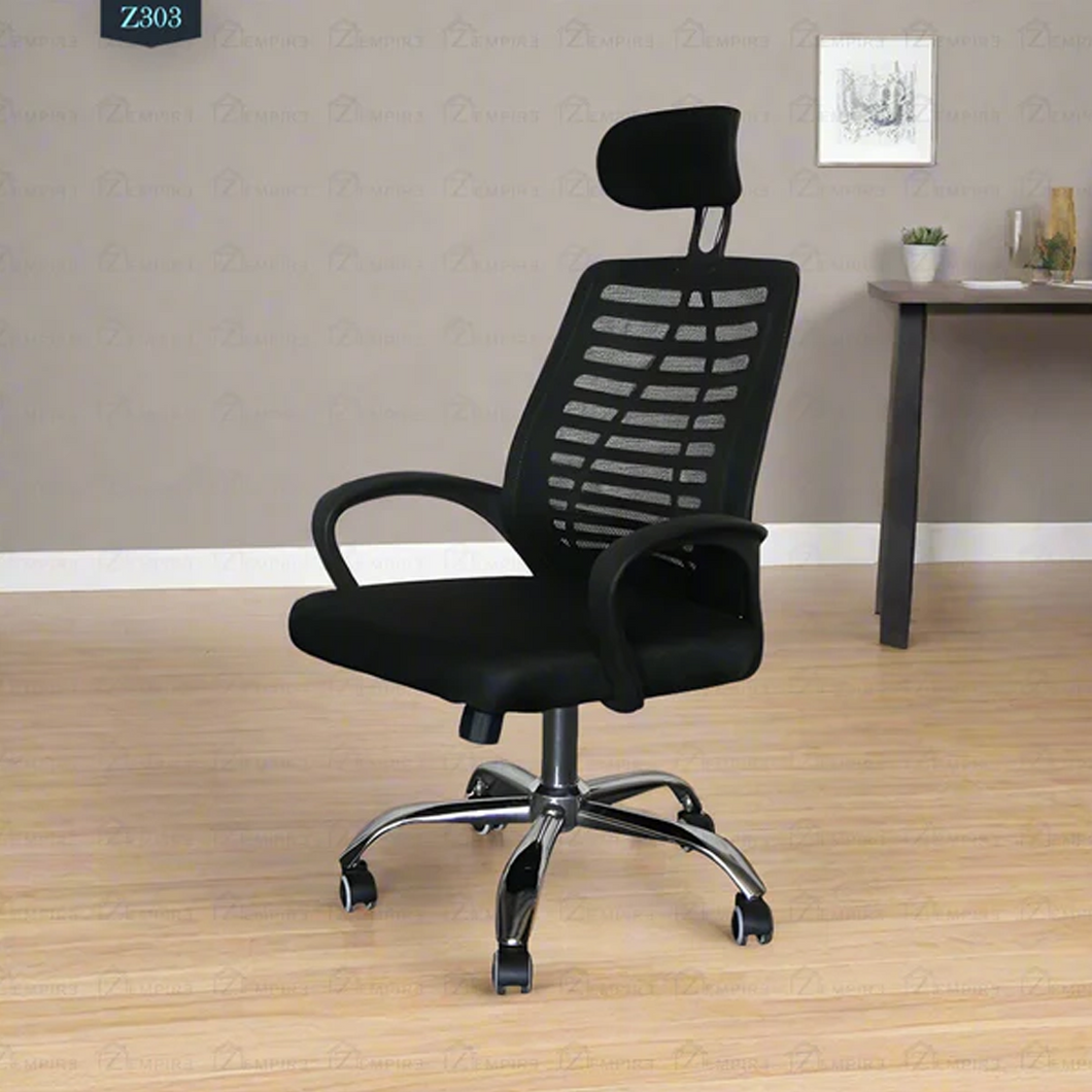 Ergonomická kancelárska stolička s opierkou hlavy