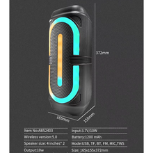 Načítať obrázok do zobrazovača galérie, Prenosný Bluetooth reproduktor ABS-2403
