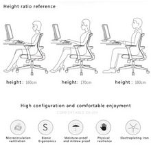 Načítať obrázok do zobrazovača galérie, Ergonomická kancelárska stolička s opierkou hlavy
