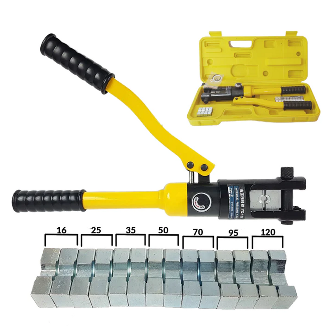 Hydraulické kliešte na krimpovanie 8 ton